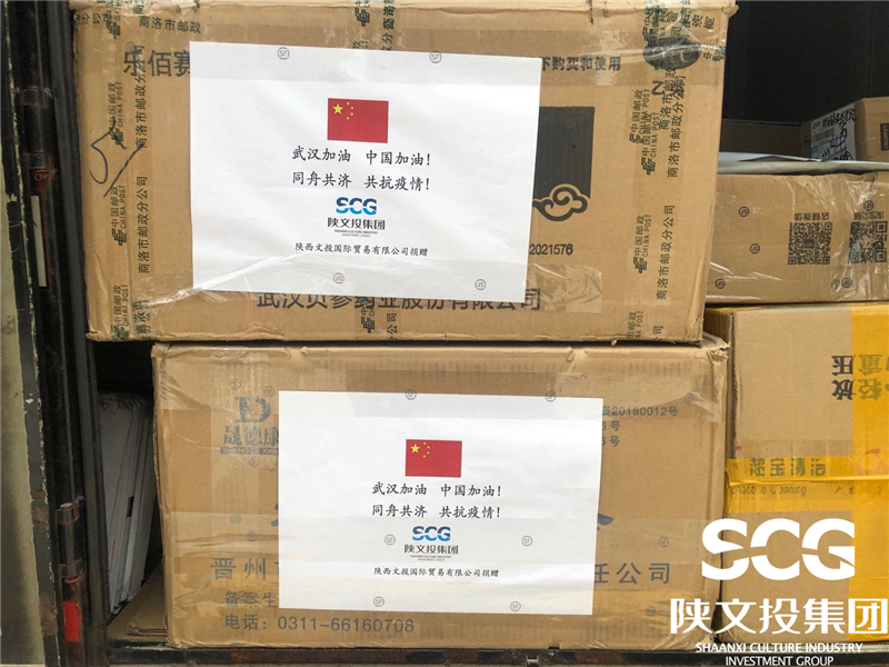文投國貿(mào)向武漢市中心醫(yī)院愛心捐贈防疫物資