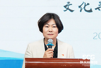 韓城市委常委、宣傳部部長毋曉維致辭